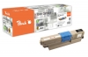 Peach Toner Cartridge black, compatible with  OKI 44469803