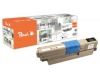 Peach Toner Module black, compatible with  OKI 44469804