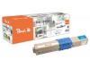 Peach Toner Module cyan, compatible with  OKI 44469724