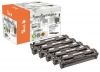 Multipack Plus Peach compatible avec  HP No. 125A, CB540A*2, CB541A, CB542A, CB543A