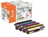 Peach combipakket, compatibel met  Brother TN-421