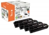 Peach combipakket, compatibel met  Canon CRG-046, 1250C002, 1249C002, 1248C002, 1247C002