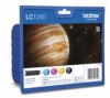 Originele inkt Valuepack zwart, kleur,   Brother LC-1240VA