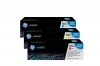 3 cartouches toner original CMY (Rainbow-Kit)  HP No. 125A, CF373AM