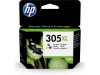 Originele printkop color  HP No. 305XL C, 3YM63AE