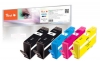 Peach Combi Pack Plus con chip compatibile con  HP No. 364, N9J73AE, SD534EE