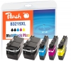 Peach combipakket Plus compatibel met  Brother LC-3219XL