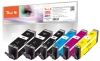 Peach Multi Pack Plus, compatible with  Canon PGI-580XL, CLI-581XL