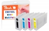 Peach Multi Pack, compatible with  Epson No. 907XXL, T9071, T9072, T9073, T9074