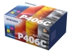212497 - Originalios tonerio kasetės, multi paketas CLT-P406C, SU375A Samsung