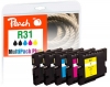 320504 - Peach kombinuotas paketas „Plus“, suderinamas su GC31, 405688*2, 405689, 405690, 405691 Ricoh