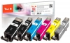 320521 - Peach Multi Pack, compatible with PGI-525, CLI-526, 4541B006 Canon