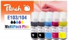 321331 - Peach Combi Pack Plus, compatible with No. 103, No. 104 Epson