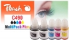321337 - Peach Combi Pack Plus, compatible with GI-490 Canon